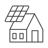 Residential Solar Installation icon