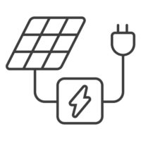 Solar inverter repairs icon